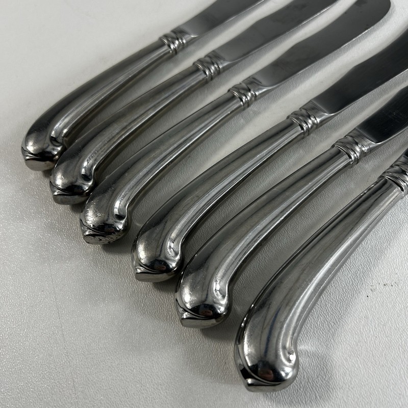 Gorham Design Studio Colonial TIPT 18/8 6pc Dinner Knifes 9 1/4 in Glossy gallery