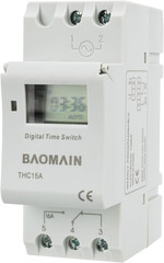 Weekly Programmable Digital Timer Switch AC 220V – THC15A LCD Display