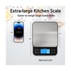 BOMATA Large Kitchen Scale with 0.1g/0.001oz High Precision, 5kg/11lb Bakery ... gallery