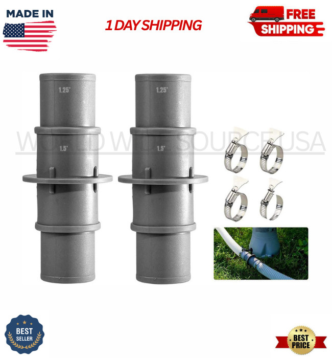 Pool Hose Connector Fit both 1.25’ and 1.5’ Pool Hoses Pool Hose Adapter for ... gallery