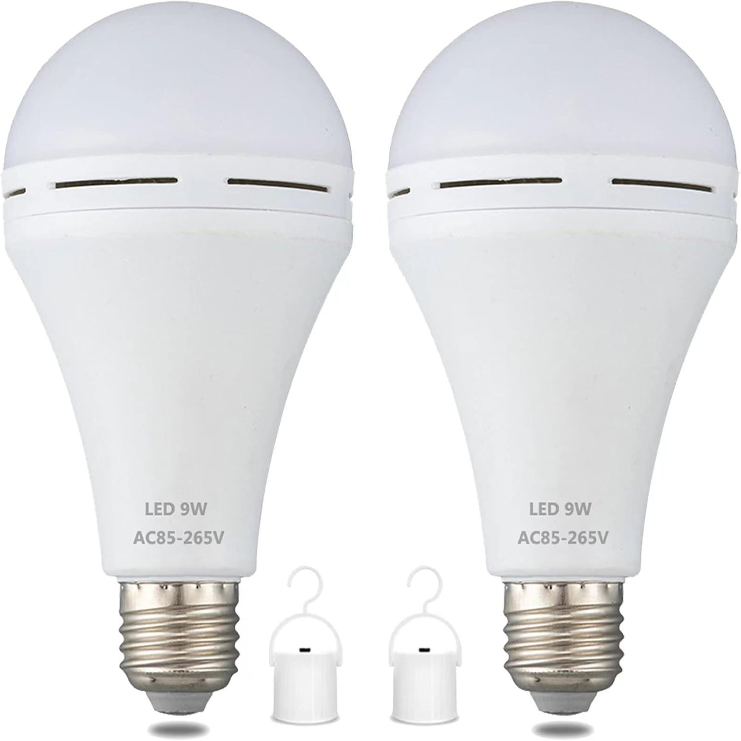 6 Pack Rechargeable Emergency Light Bulbs, Battery Powered LED Light Bulb 3000K gallery