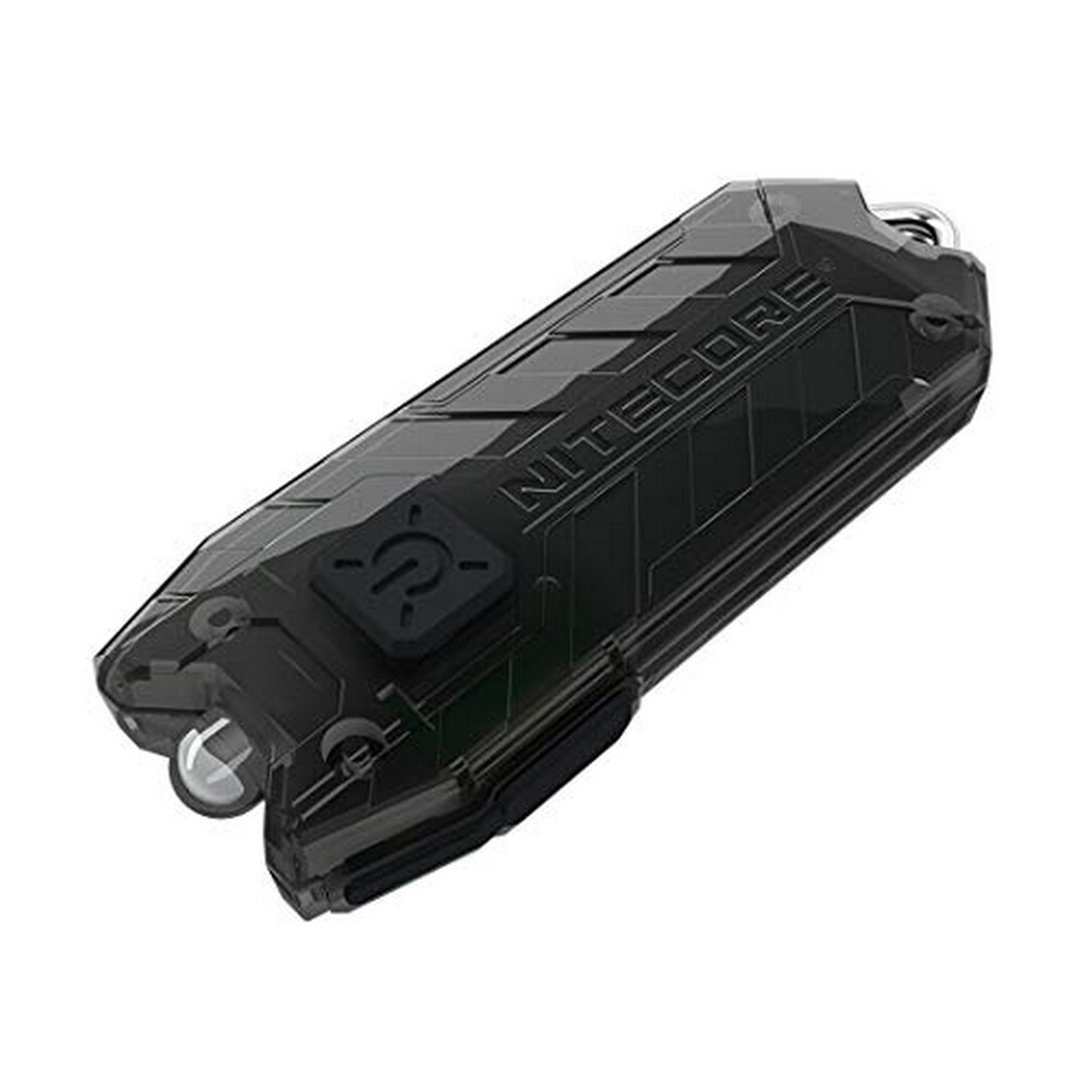 Nitecore LEDLight Rechargeable Keychain Polycarbonate Construction TUBEV2.0BLACK