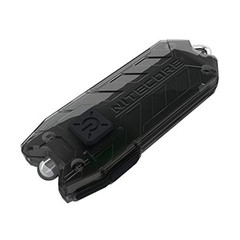 Nitecore LEDLight Rechargeable Keychain Polycarbonate Construction TUBEV2.0BLACK