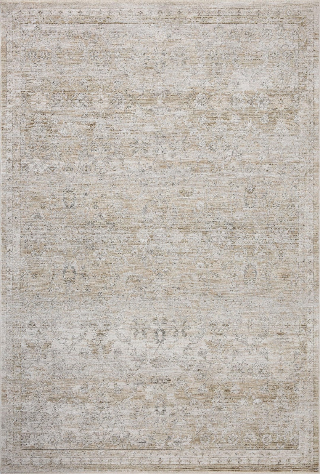 Loloi Tabitha Collection Tai-03 Ivory/Khaki 2-7 X 8-0 Runner Rug gallery