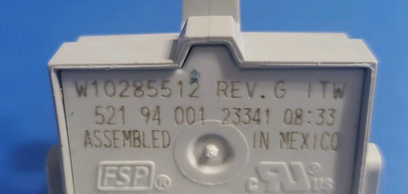 Whirlpool Washer Selector Switch W10285512 (REV G) (ES 14) (B1) gallery