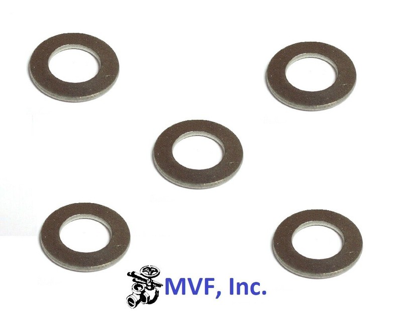 Flat Washer Stainless (for 1/2" NPT) 1.50" OD Brewing Weldless (5-PK) WSHR04 x5 gallery