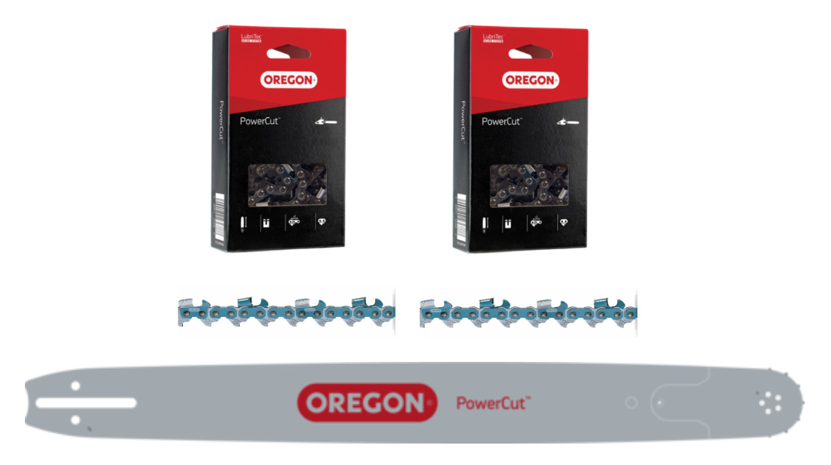 24" Bar & 2x Chains For Dolmar PS7910H PS7910W Oregon 240RNDD009 / 72EXL084G(2) gallery