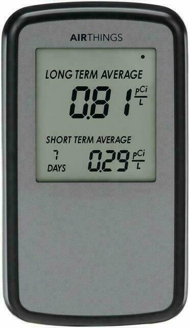 Corentium Home Radon Detector by Airthings Digital LCD Display Portable Safety gallery