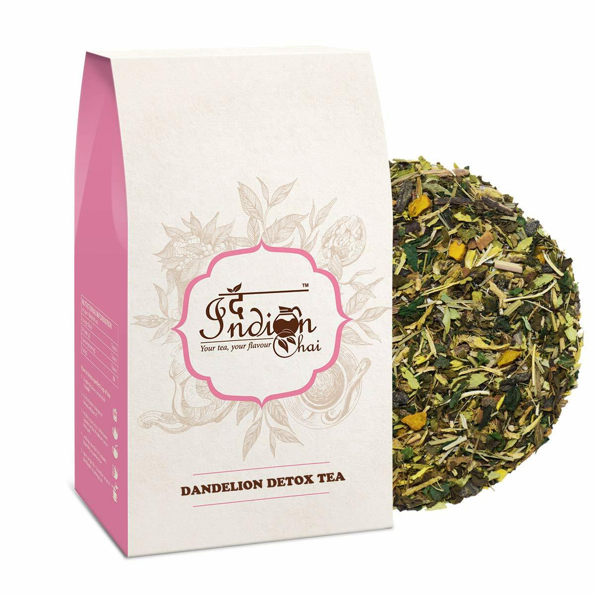 The Indian Chai – Dandelion Detox Tea 50g for Cleansing Liver, Supports Kidney gallery