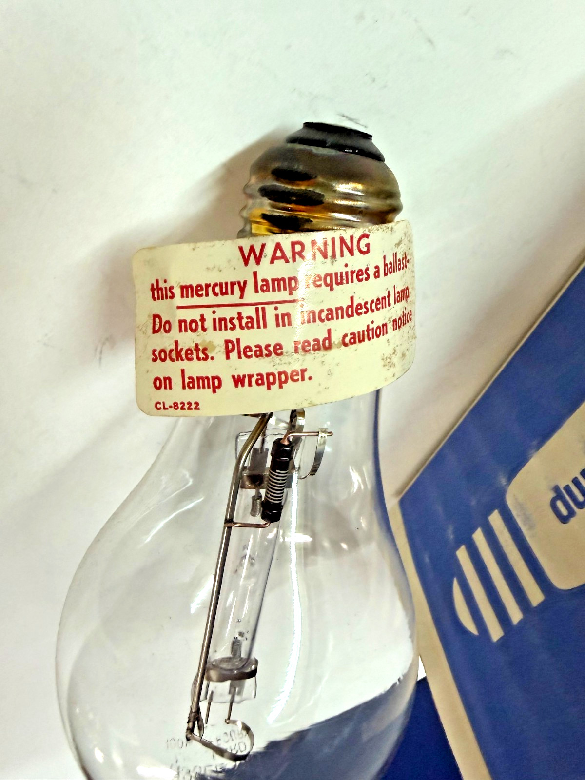 H38LL-100 A23 100W Clear SPECIALTY Light Bulb MV Lamp NEW gallery