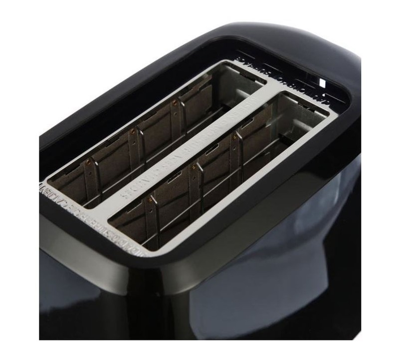Mainstays 2-Slice Toaster with 6 Shade Settings and Removable Crumb Tray, Black gallery