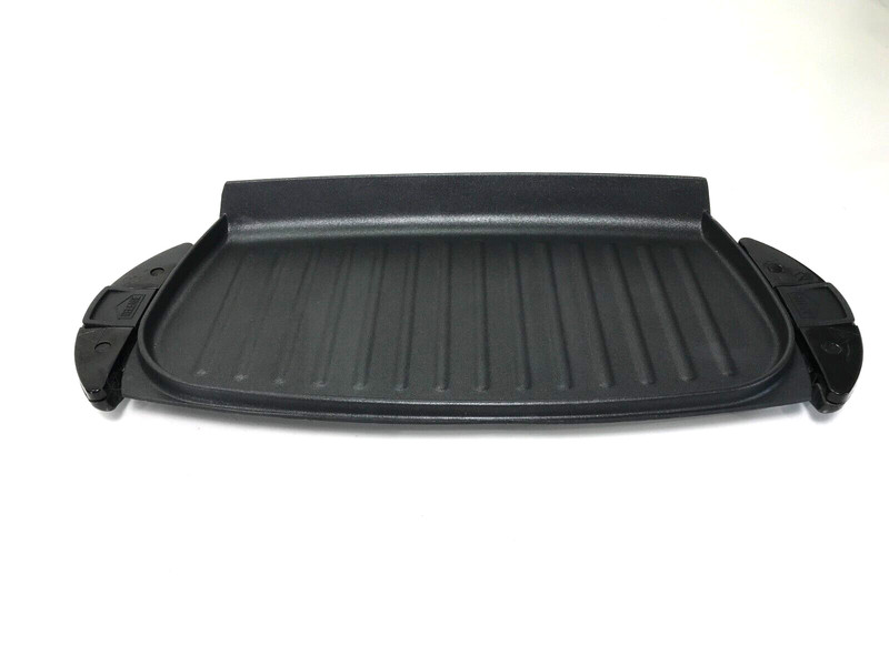 George Foreman Replacement Grill Plates GRP4 Removable Grates Top and Bottom gallery