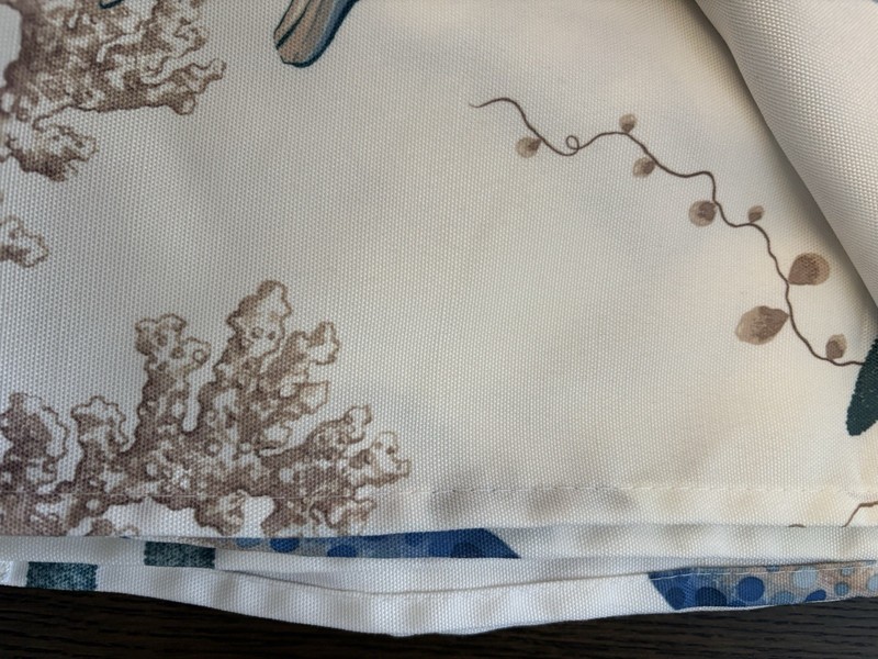 Ocean Tablecloth Shell Starfish Rectangle 82x58” Seahorse Off White Blue Beige gallery