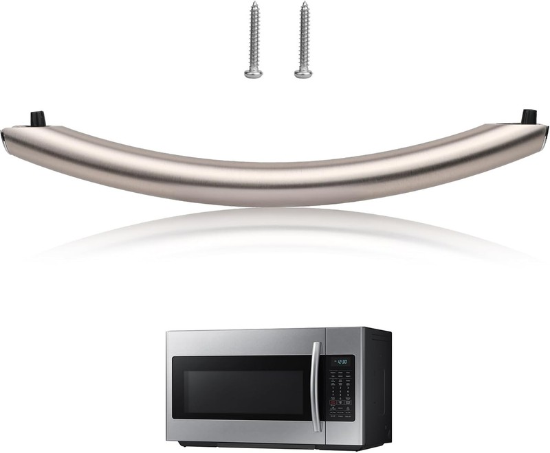 Microwave Door Handle Replacement For DE94-04313F, ME16A4021AS, With 2 Screws gallery