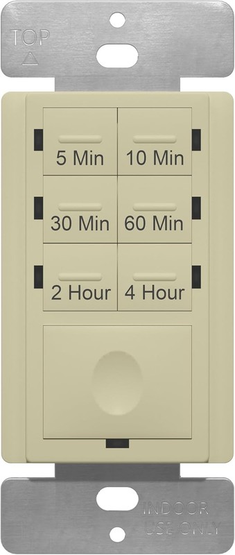 Countdown Timer Switch - Fan & Light Timer, 5 Min - 4 Hrs, Night Light LED In... gallery