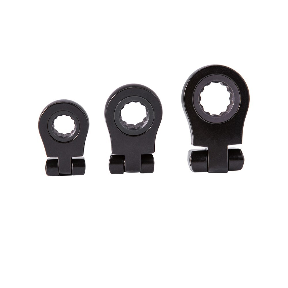 3Pcs 6/8/10mm Ratcheting Wrench Key Chains Portable Ratchet Wrench Keychain Key gallery