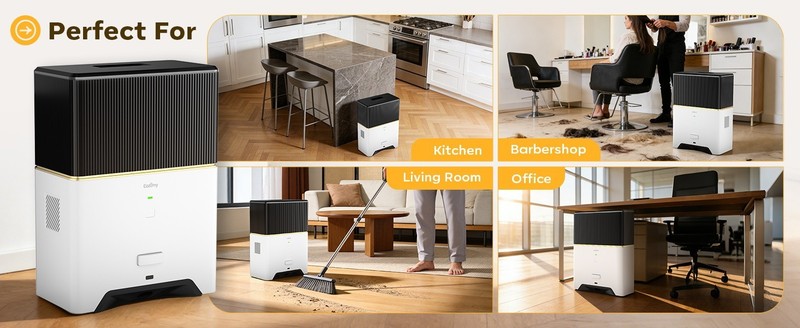 Touchless Automatic Dustpan Vacuum, Bagged Design, 26000 kPa, Up to 3-Months gallery