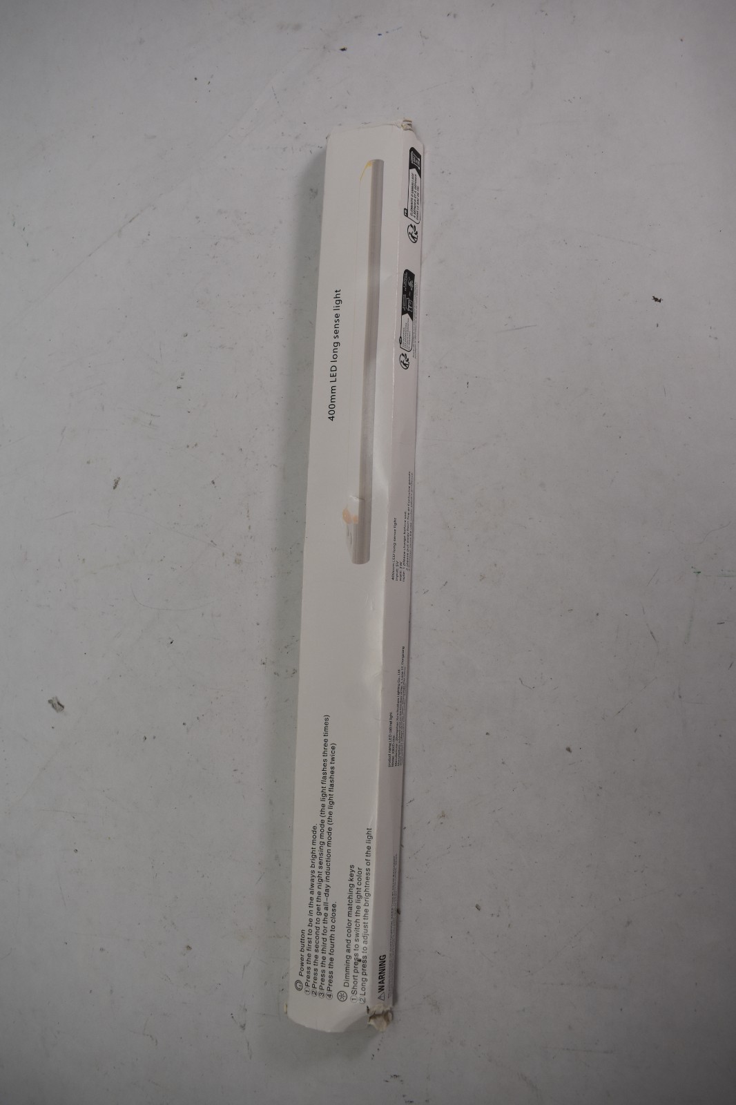 LED Long Sense Light 40cm MLSZY-XYD40cm2G White Lot of 2 gallery