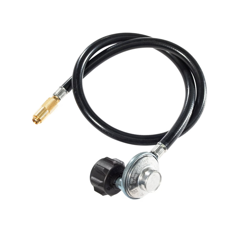 Blackstone 3ft Rubber Propane Adapter Hose with Regulator for 20 lb Tank gallery
