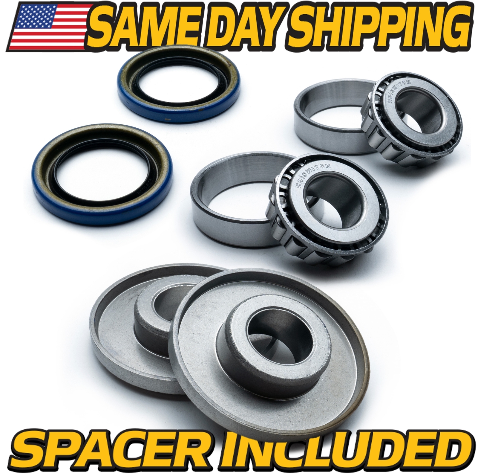 Spindle Rebuild with Spacers Kit for Cub Cadet 364, FMZ50, Tank M50, Z42 w/SEALS gallery