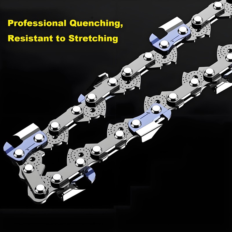 8 Inch Chainsaw Chain Replacement 2 Chains and 1 Guide Bar for 8 Inch Mini Ch... gallery