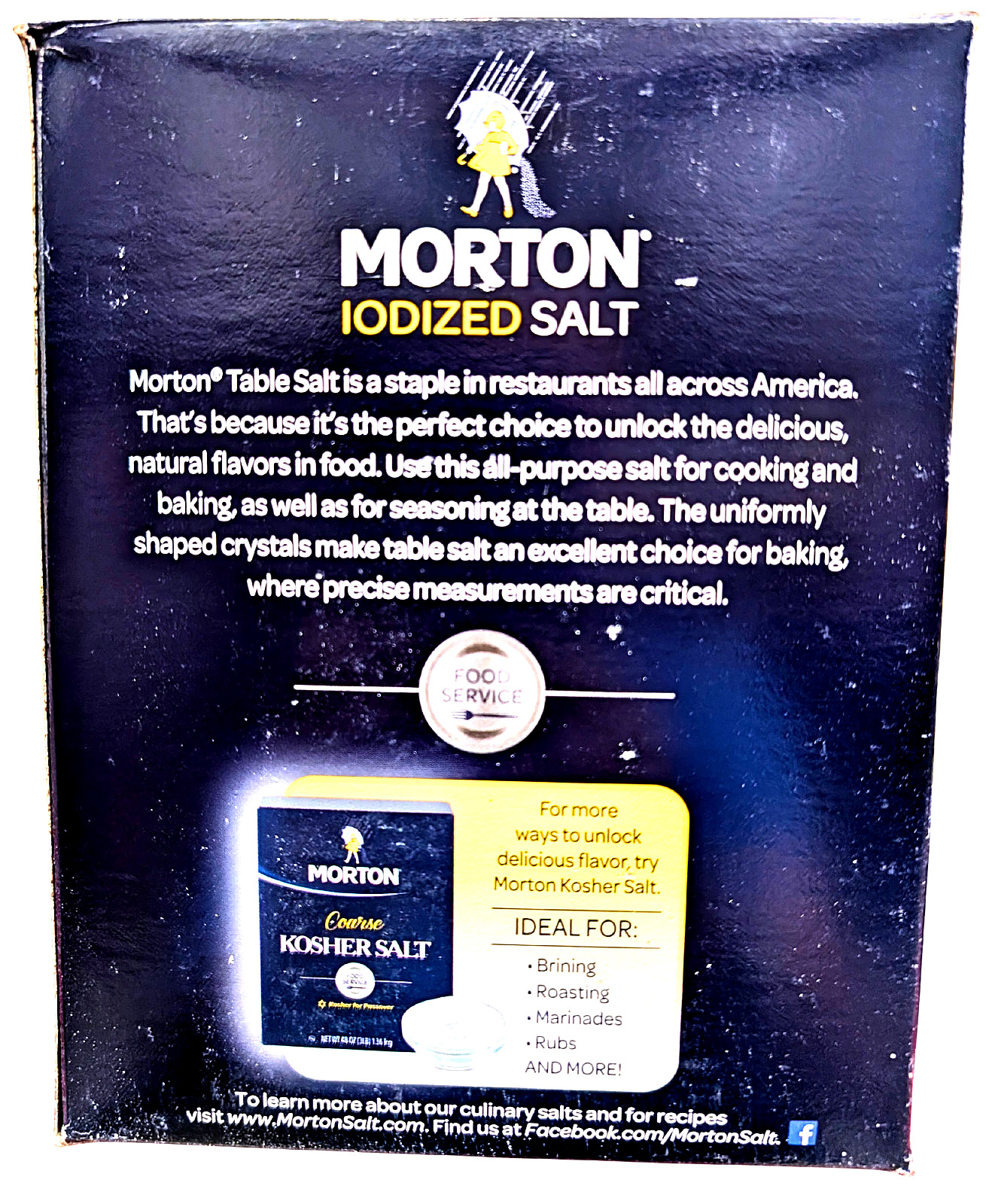 Morton Iodized Salt 64 Oz gallery