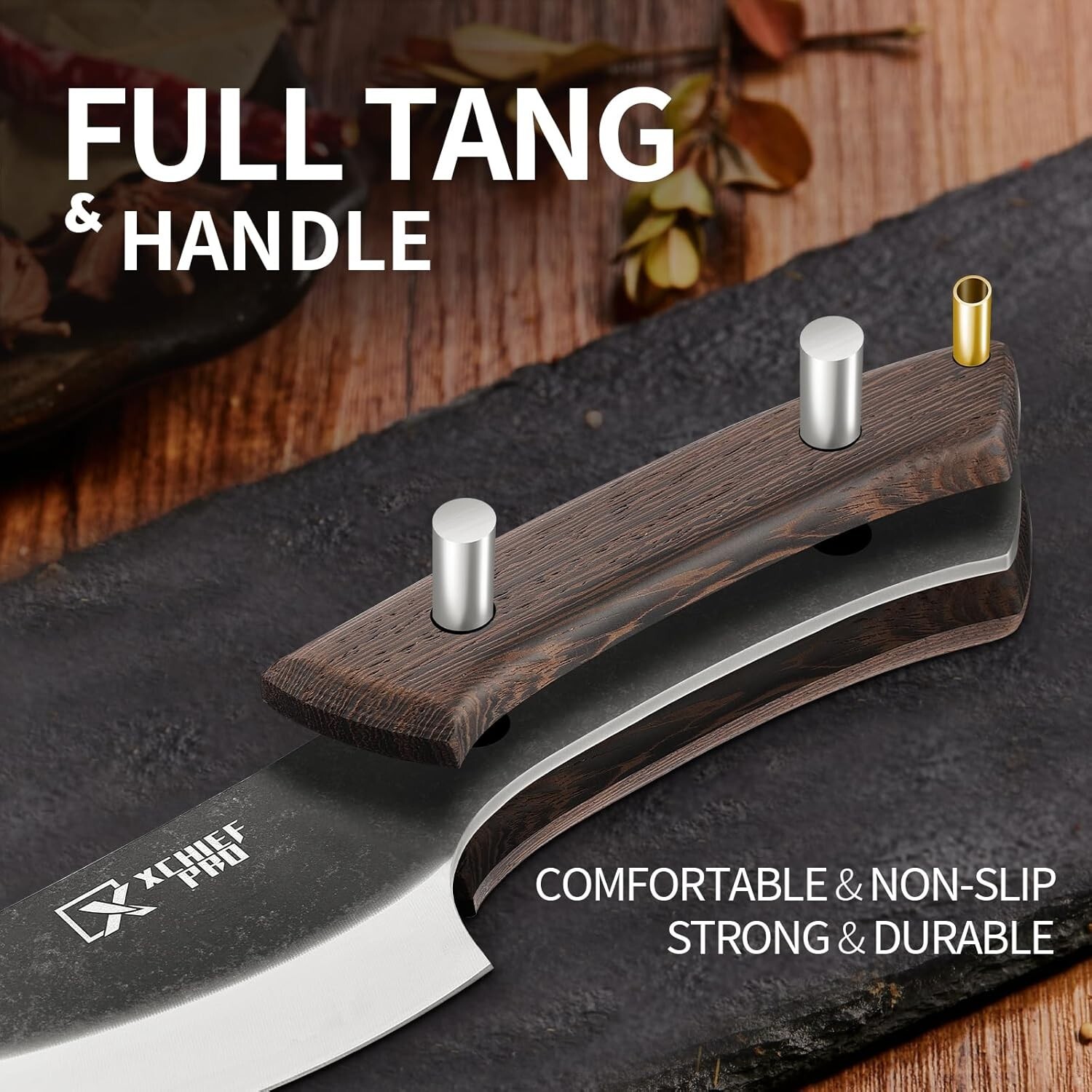 Viking Chef Knife Japan Kitchen Meat Cleaver Butcher Boning Knife Asian Kitchen gallery