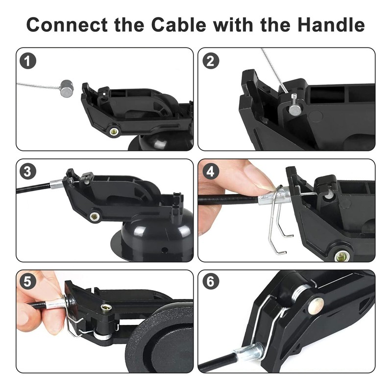 Universal Recliner Replacement Kits Pull Handle Chair Sofa Couch Release Lever gallery