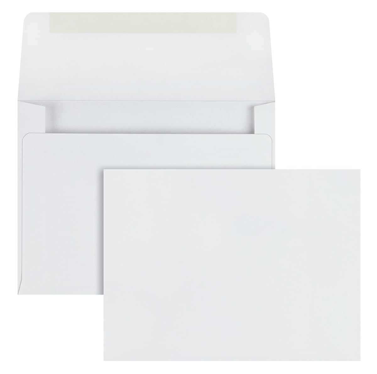 100 PCS A2 Invitation Envelopes 43/8x53/4 Inch 24 LB White Wove Gummed Art gallery