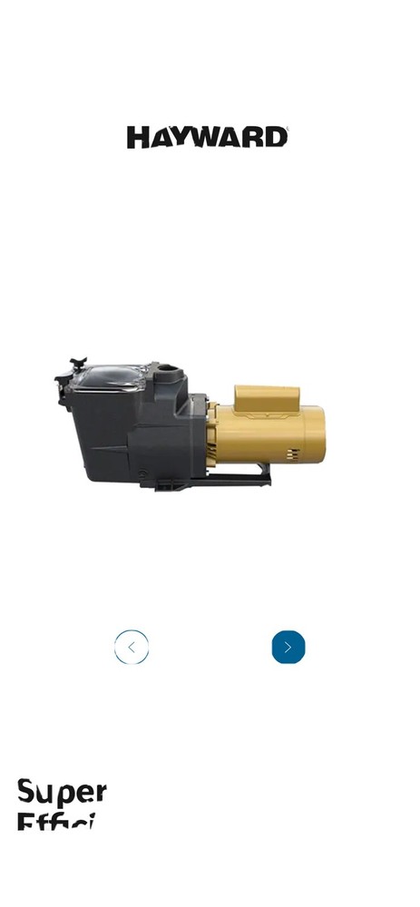 Hayward SP2605X7 Super Pump Single Speed 3/4HP Pool Pump, 115/230V