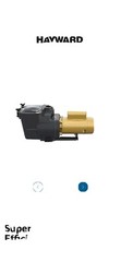 Hayward SP2605X7 Super Pump Single Speed 3/4HP Pool Pump, 115/230V