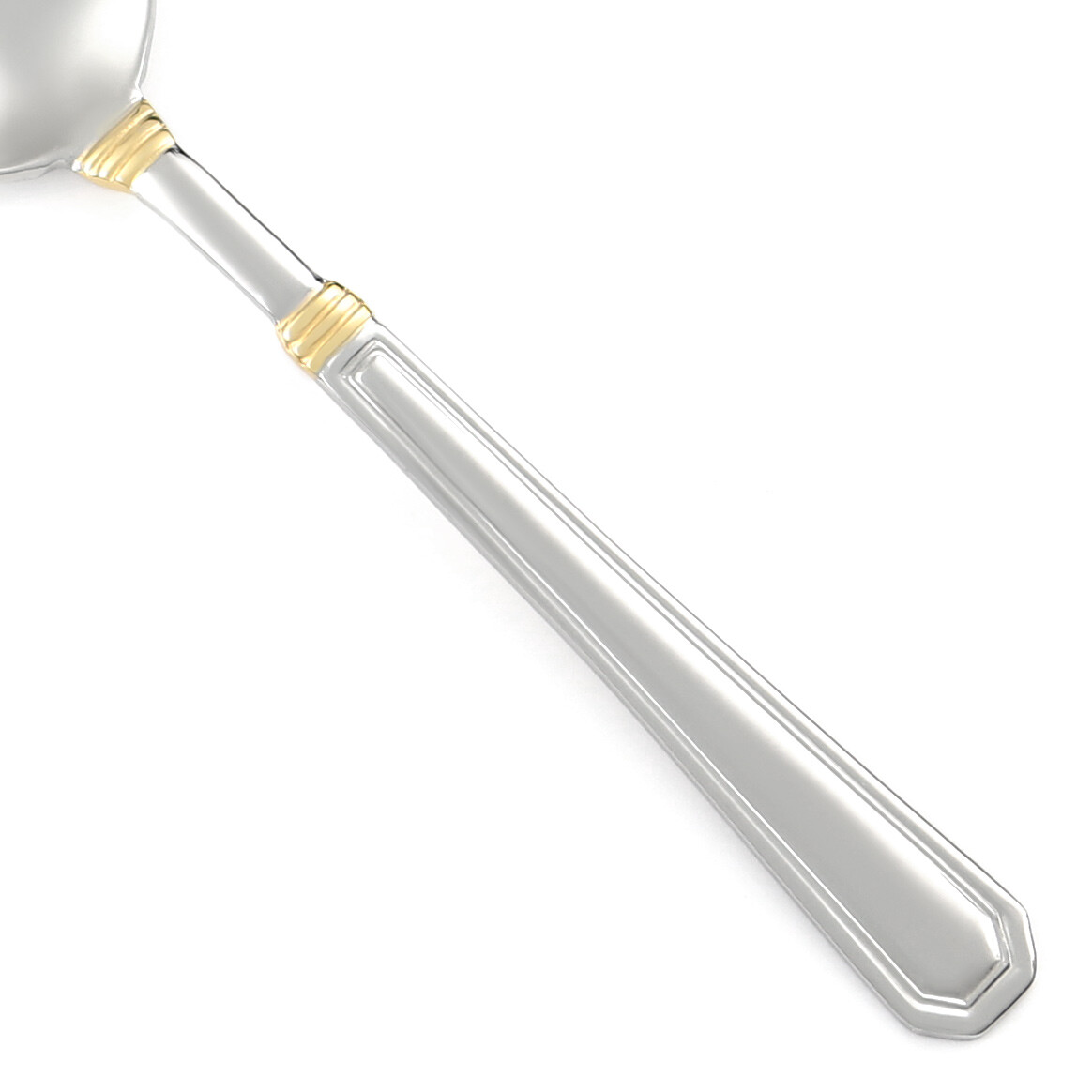 Pfaltzgraff GOLDEN PROVIDENCE Stainless Gold Accent SIlverware CHOICE Flatware gallery