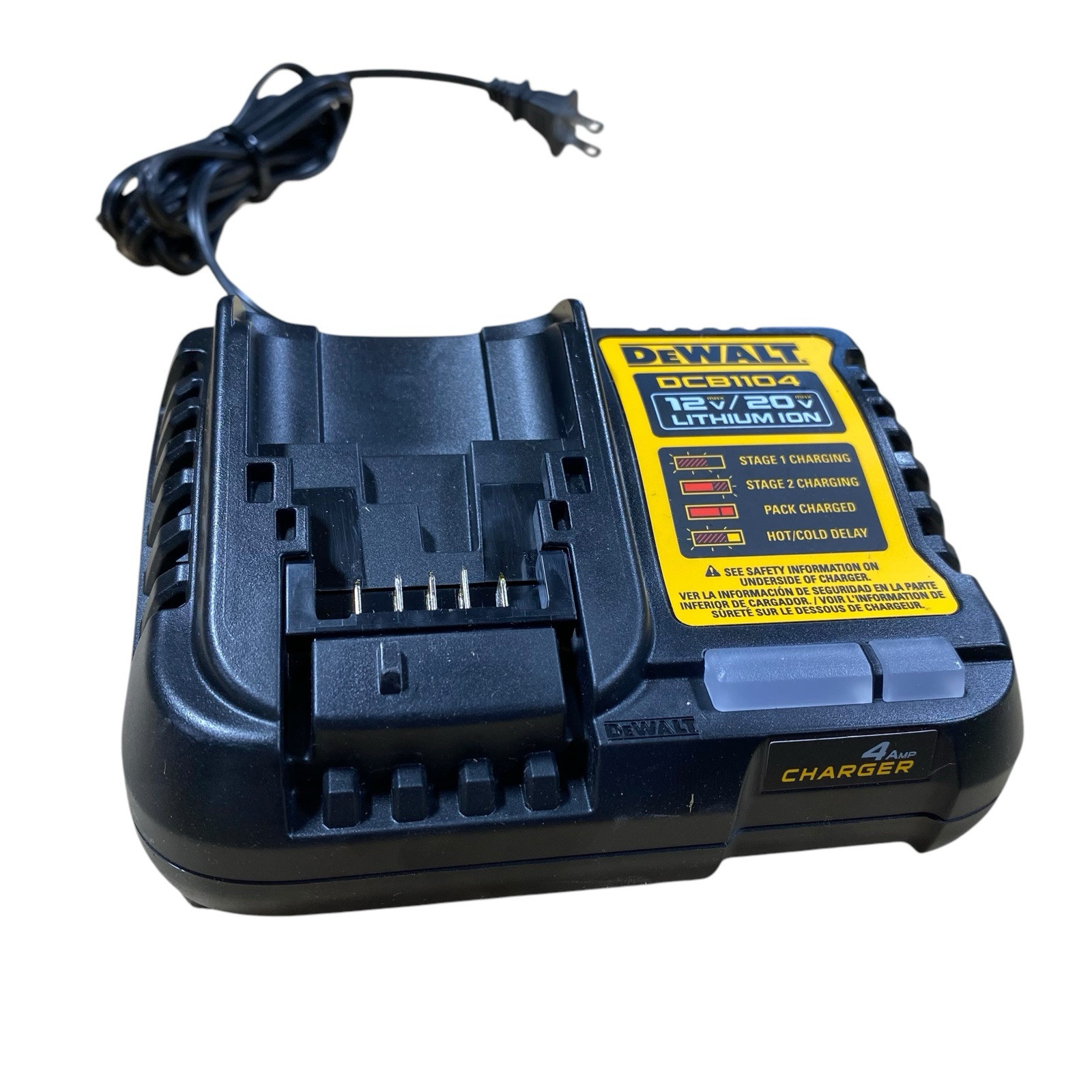 DEWALT DCB1104 20V Volt MAX Li-Ion Fast Battery Charger gallery