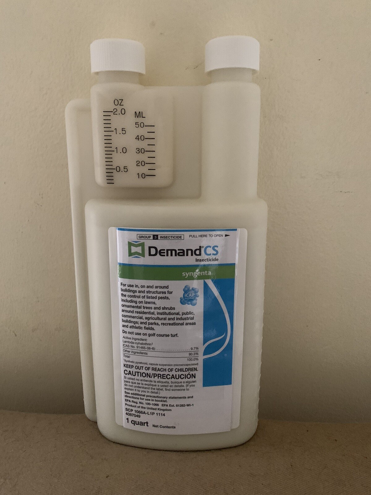 Demand CS Quart Insecticide Bedbug Roach Pest Insect Control gallery