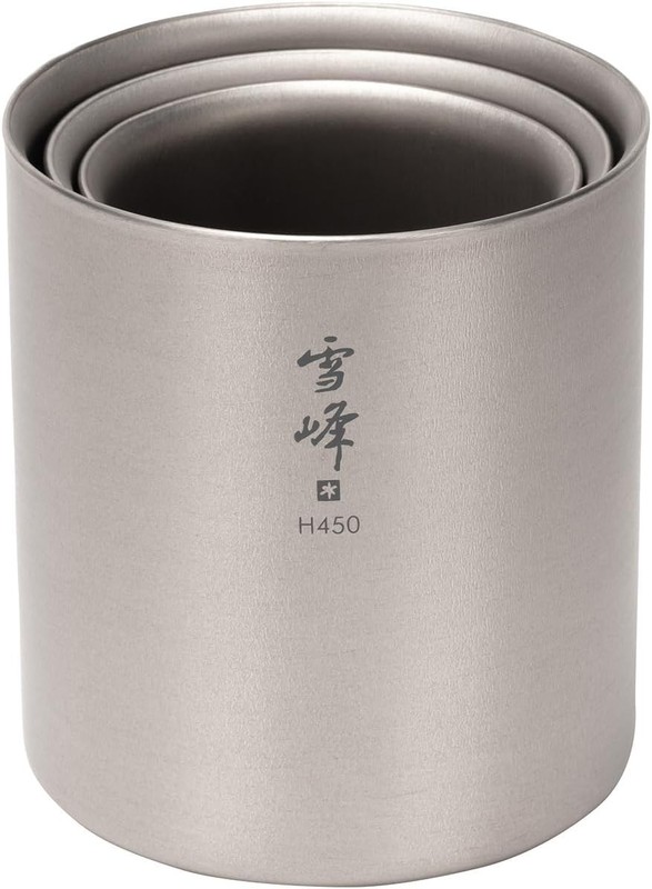 Lightweight Stacking Titanium Mug TW-123 - Ideal for Camping and Everyday Use gallery