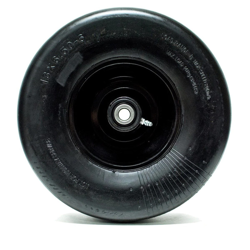 2PK Front Solid Caster Wheel Tire Flat Free 13X6.5-6 Fits Toro Z Master 633971 gallery