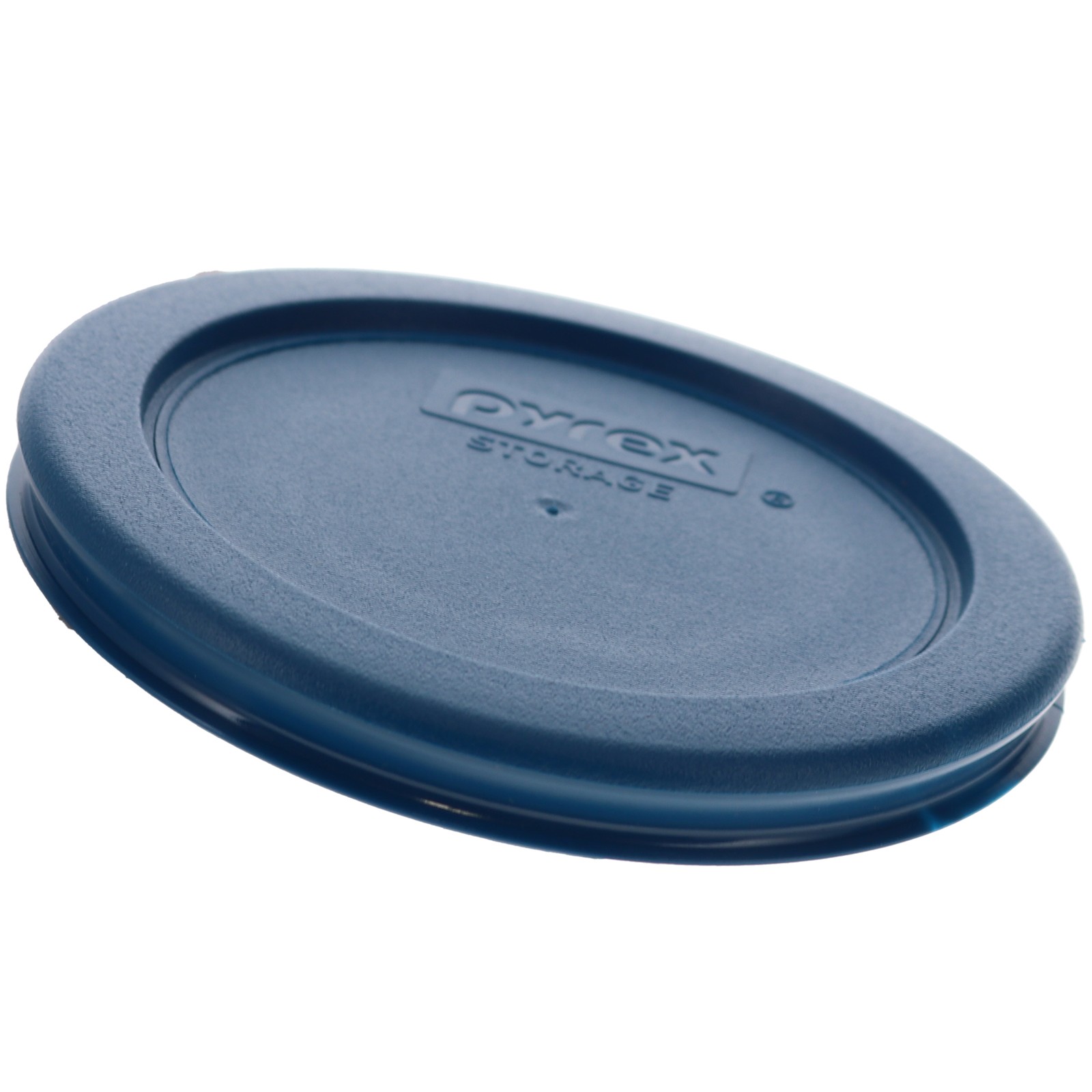 Pyrex 7202-PC Blue Spruce Round Plastic Replacement Storage Lid Cover (2-Pack) gallery