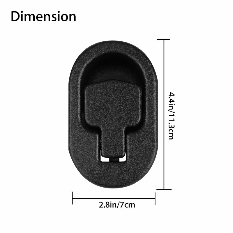 Universal Recliner Release Handle: High-Quality Plastic Replacement Lever gallery