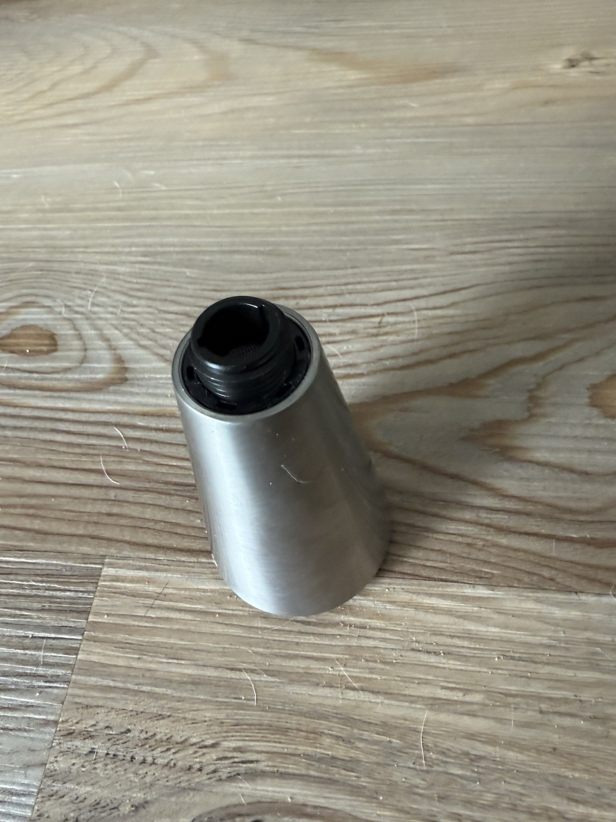 Pull Down Kitchen Faucet Sprayer Head Replacement Part - Brushed Nickel Silver gallery
