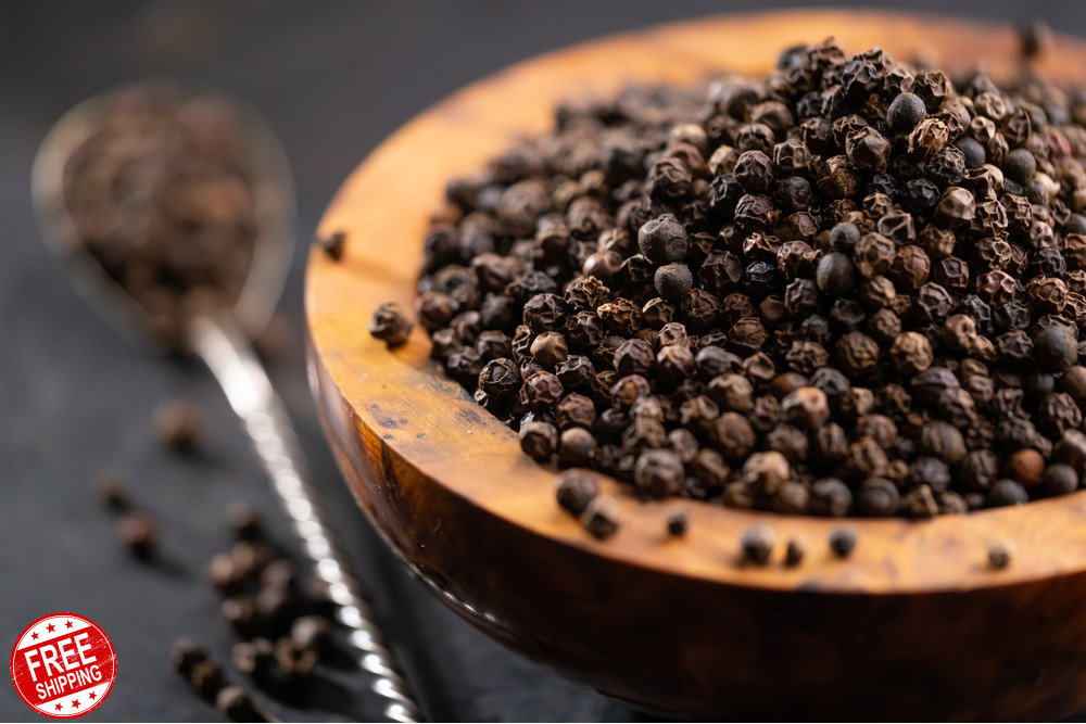 Black Pepper Sun Dried 100% Pure Ceylon Peppercorns,Real Spice Free Shipping gallery