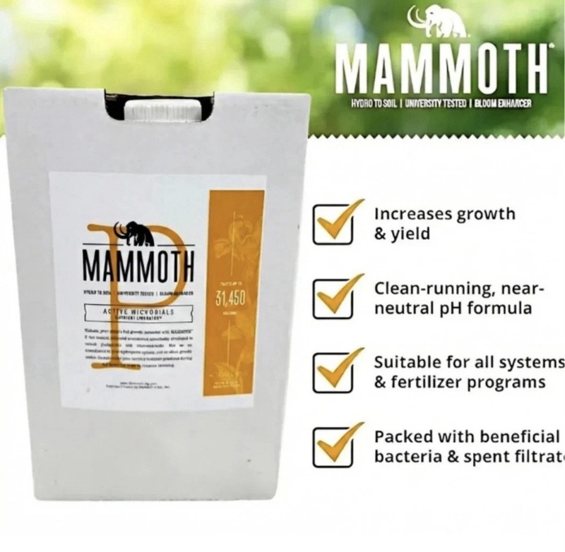500ML Mammoth Active Microbials Hydroponic Supplement Liquid Concentrate gallery