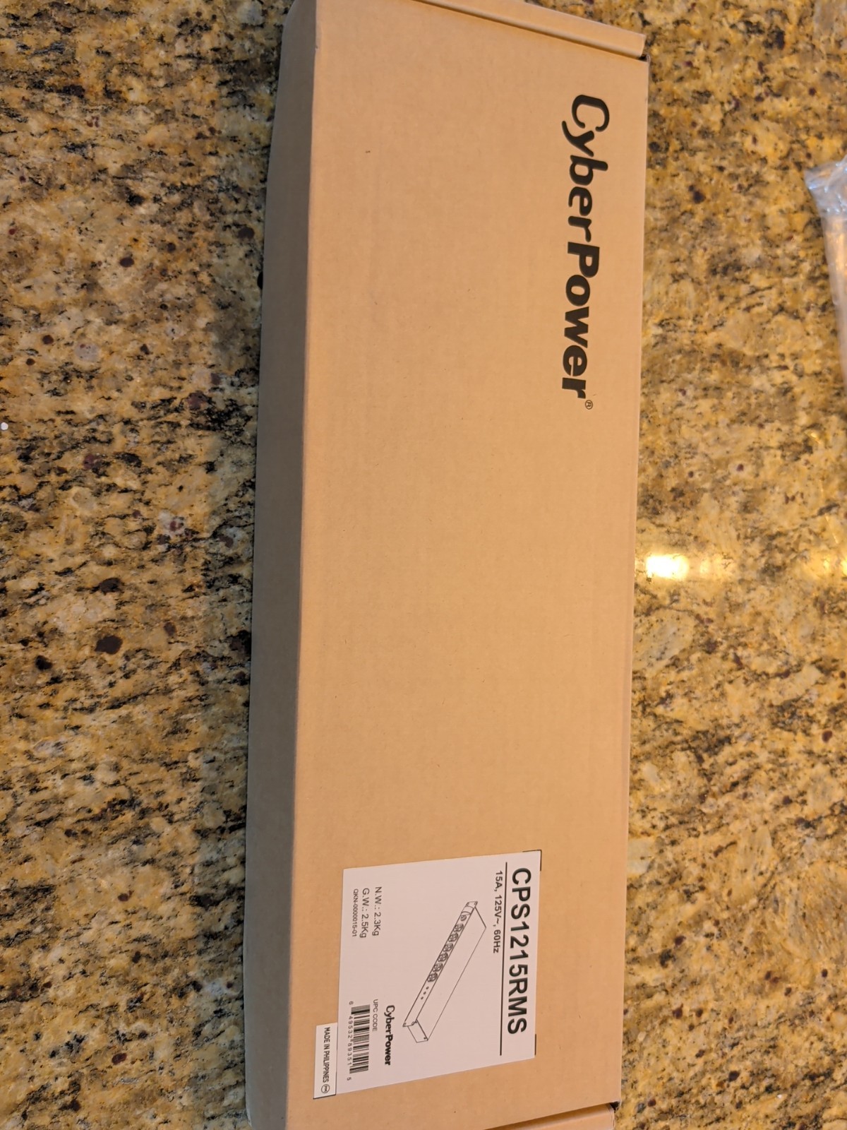 CyberPower CPS1215RMS Rackmount Surge Protector 120V/15A 12-Outlet 15ft Cable gallery