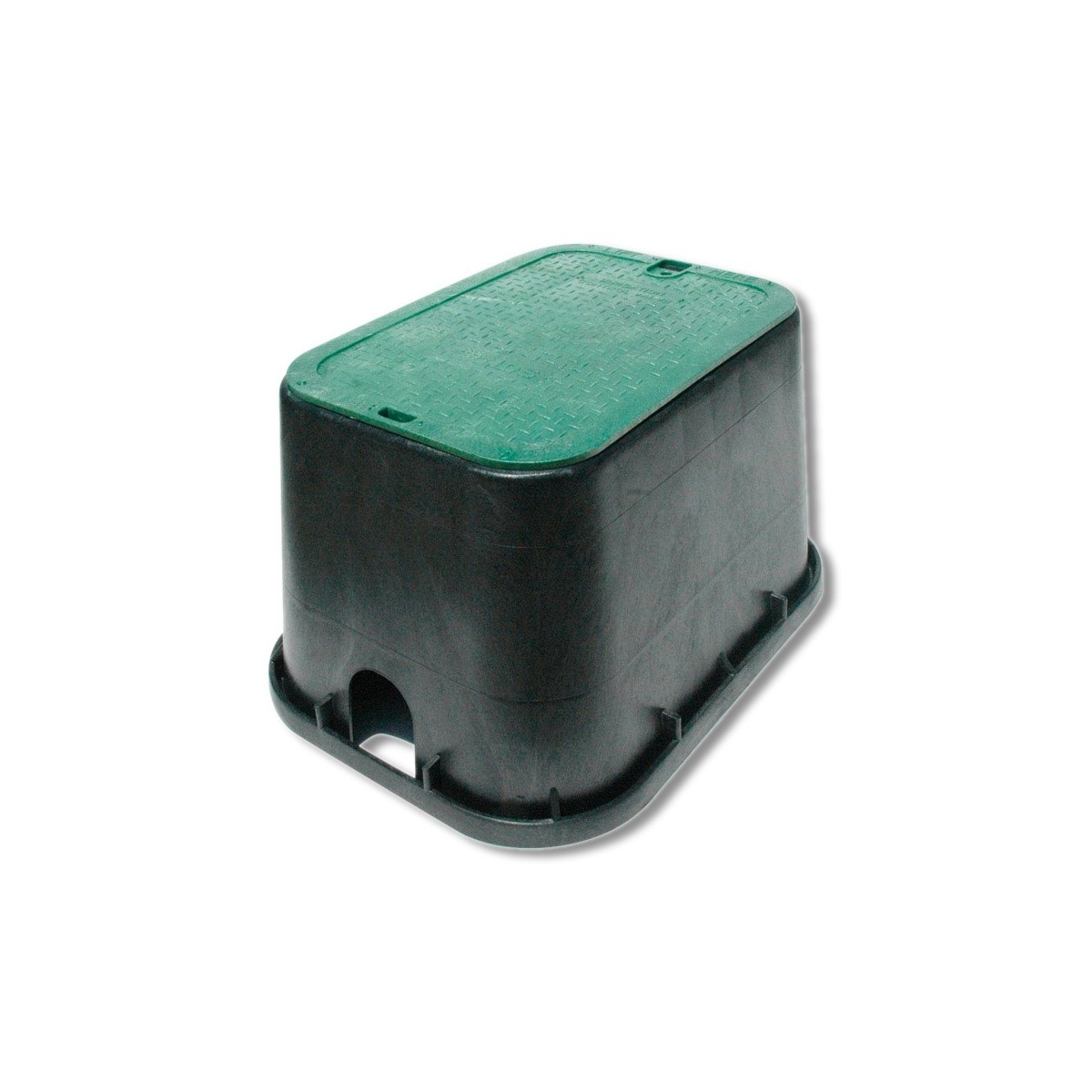 NDS 16 in X 12-1/4 in Rectangular Valve Box Overlapping Cover Black/Green 113BC gallery