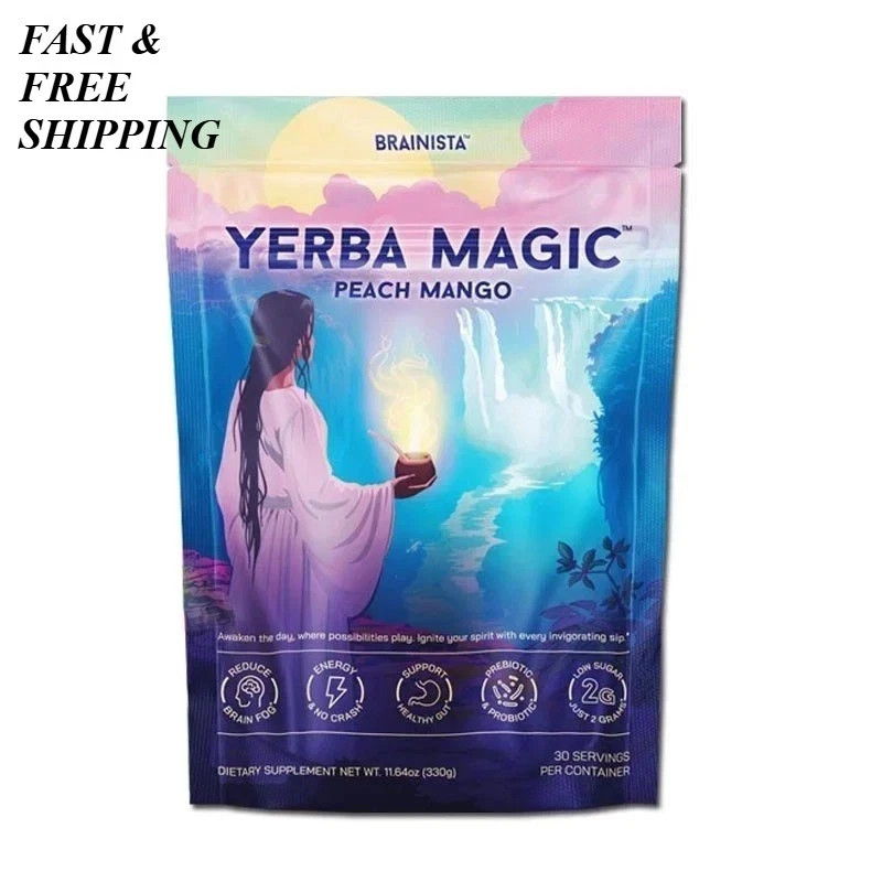 Peach Mango Yerba Mate - Instant Tea Powder, 30 Servings US Stock gallery