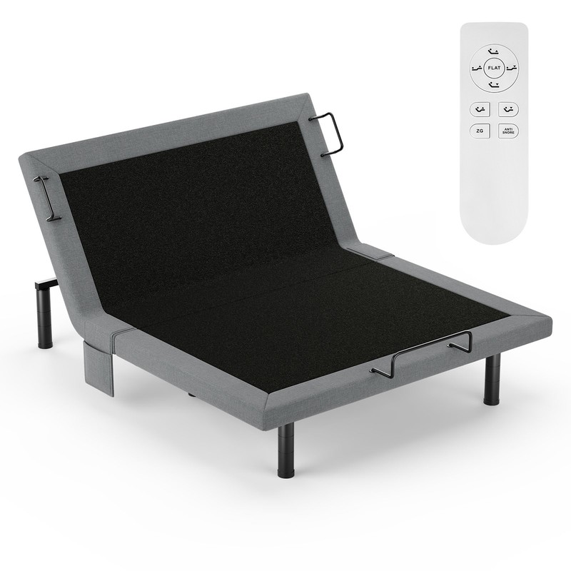 Adjustable Bed Frame With Massage Upgraded Power Base Remote USB Split King Size gallery