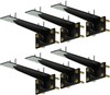 6 Pack 8" Heavy Duty Shelf Brackets - 1500 lbs Capacity, Black L-Shaped gallery