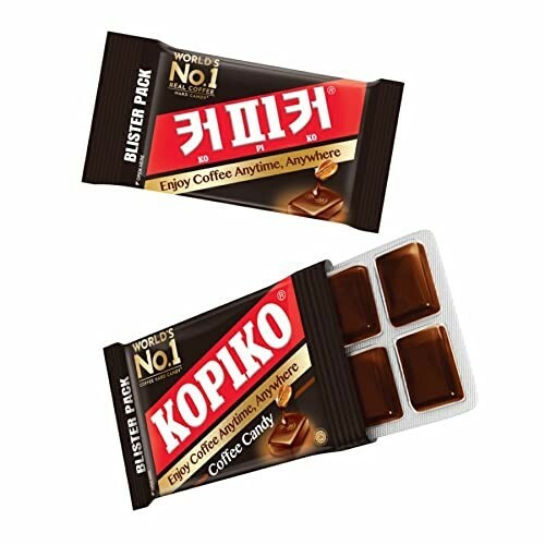 24 Pack, Kopiko Coffee Candy - Blister Pack Hard Coffee Candy - Exp: 1-2025 gallery