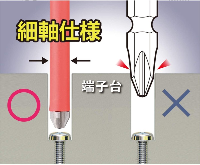 VESSEL GOSAI Color Coded Driver Bit with Tube No.GSC16 1,2,3,-6 100-150mm Japan gallery
