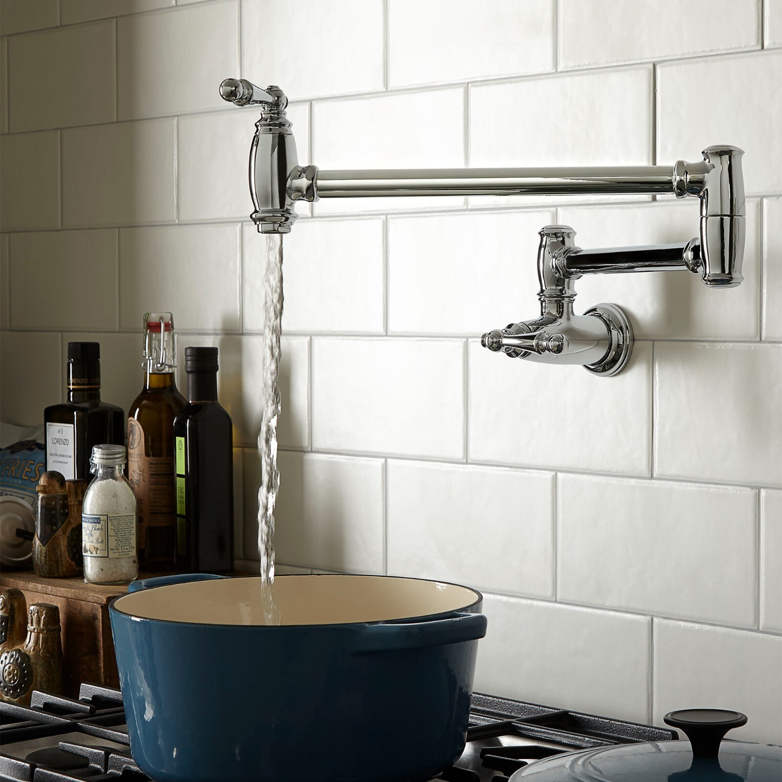 American Standard DXV Traditional Pot Filler D35402.900.100 Polished Chrome gallery