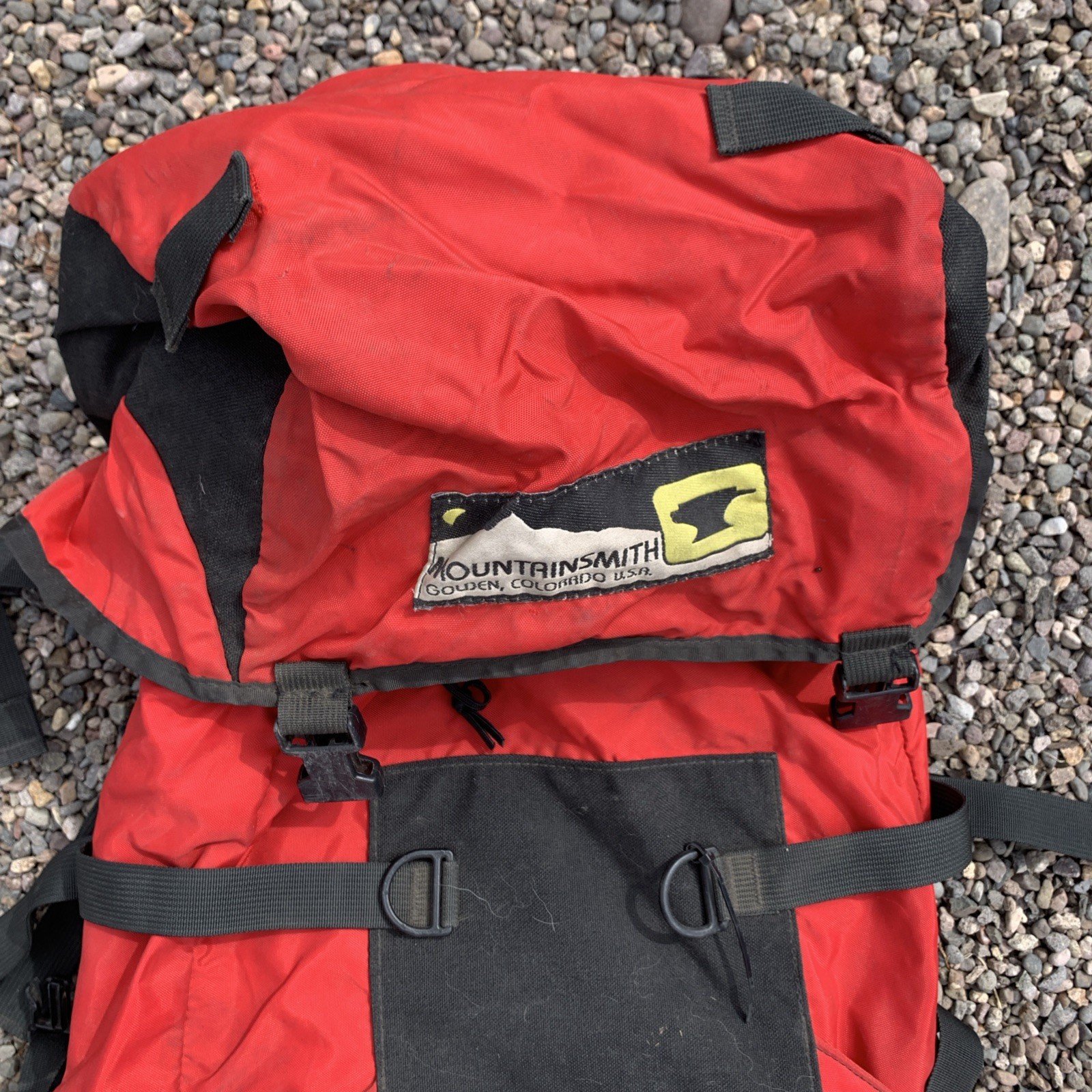 Mountain Smith Backpacking Backpack, Red Vintage 4